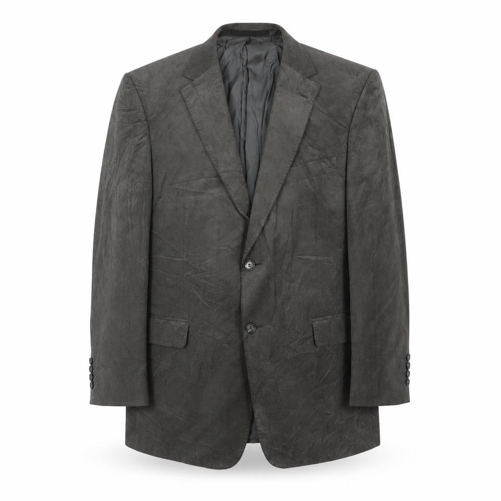 Marks & Spencer Mens Grey Polyester Jacket Blazer Size 42 Regular
