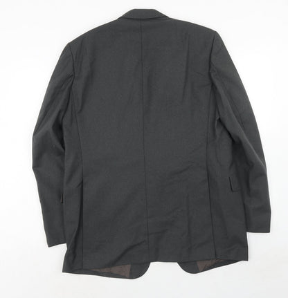 Odermark Mens Grey Polyester Jacket Suit Jacket Size 42 Regular