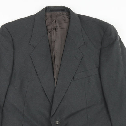 Odermark Mens Grey Polyester Jacket Suit Jacket Size 42 Regular