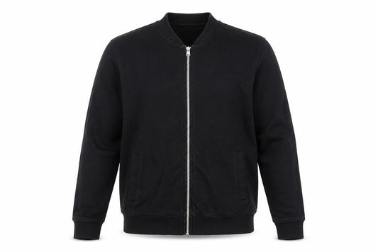 ASOS Mens Black Polyester Full Zip Sweatshirt Size S Zip