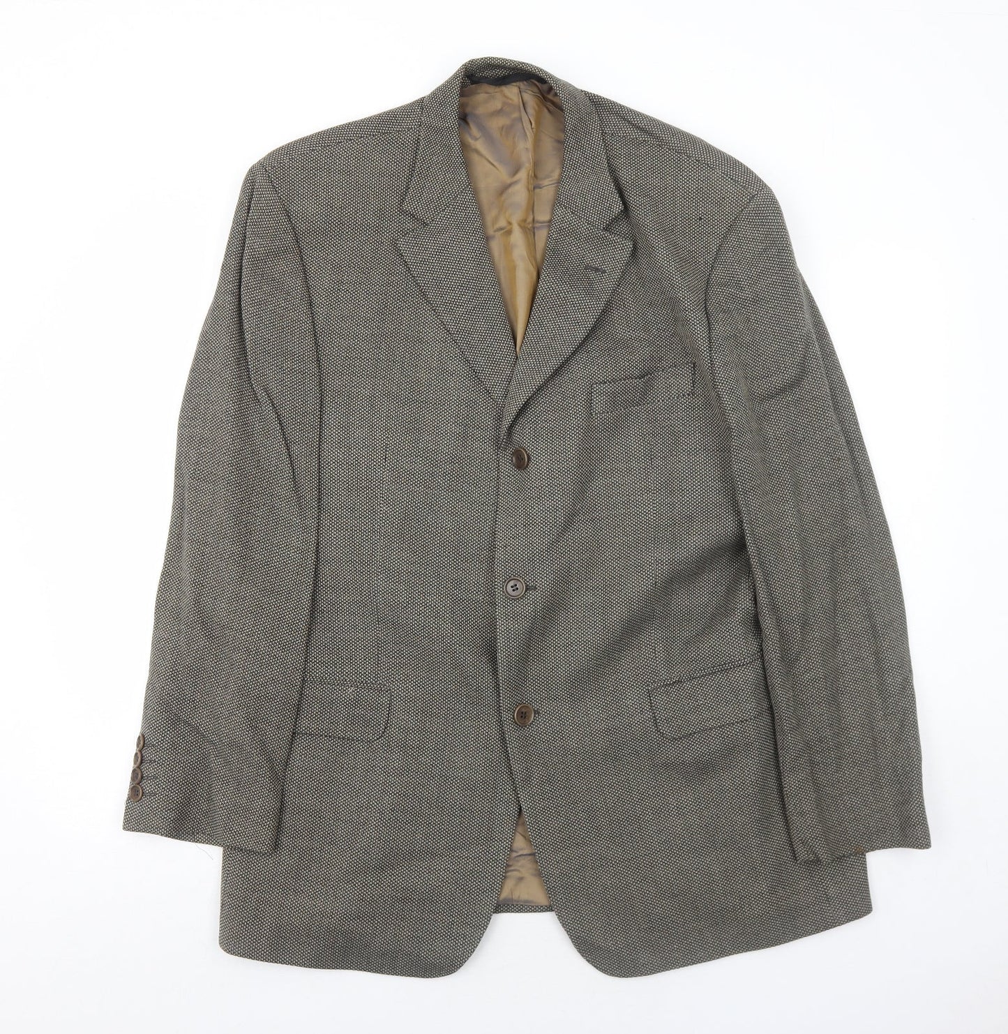 Marks and Spencer Mens Grey Wool Jacket Suit Jacket Size 44 Regular
