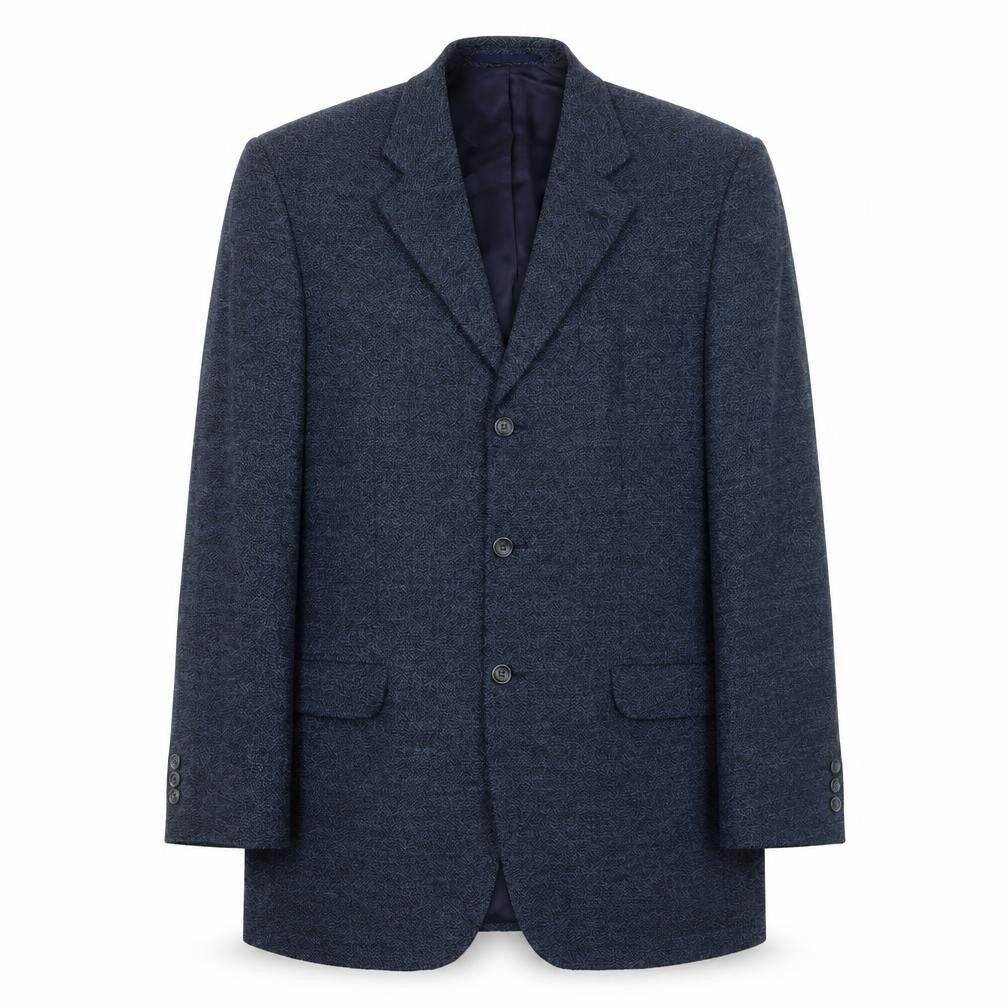 Beatties Mens Blue Wool Jacket Blazer Size 40 Regular