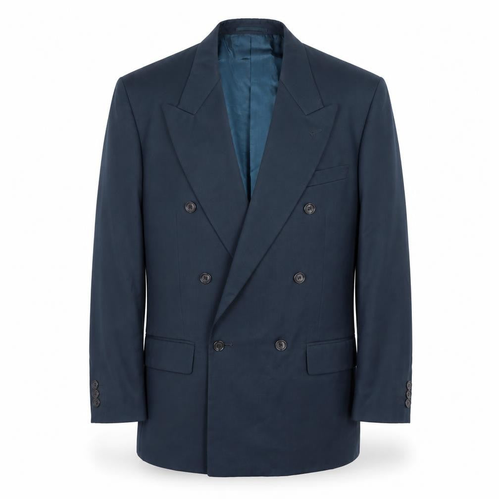 Skopes Mens Blue Polyester Jacket Suit Jacket Size 38 Regular