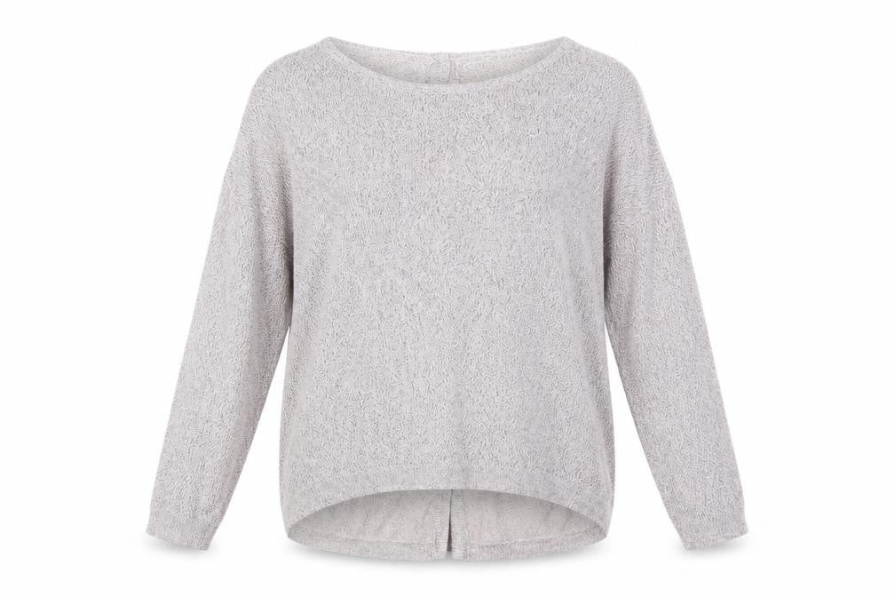 Warehouse Womens Pink Round Neck Cotton Pullover Jumper Size 10