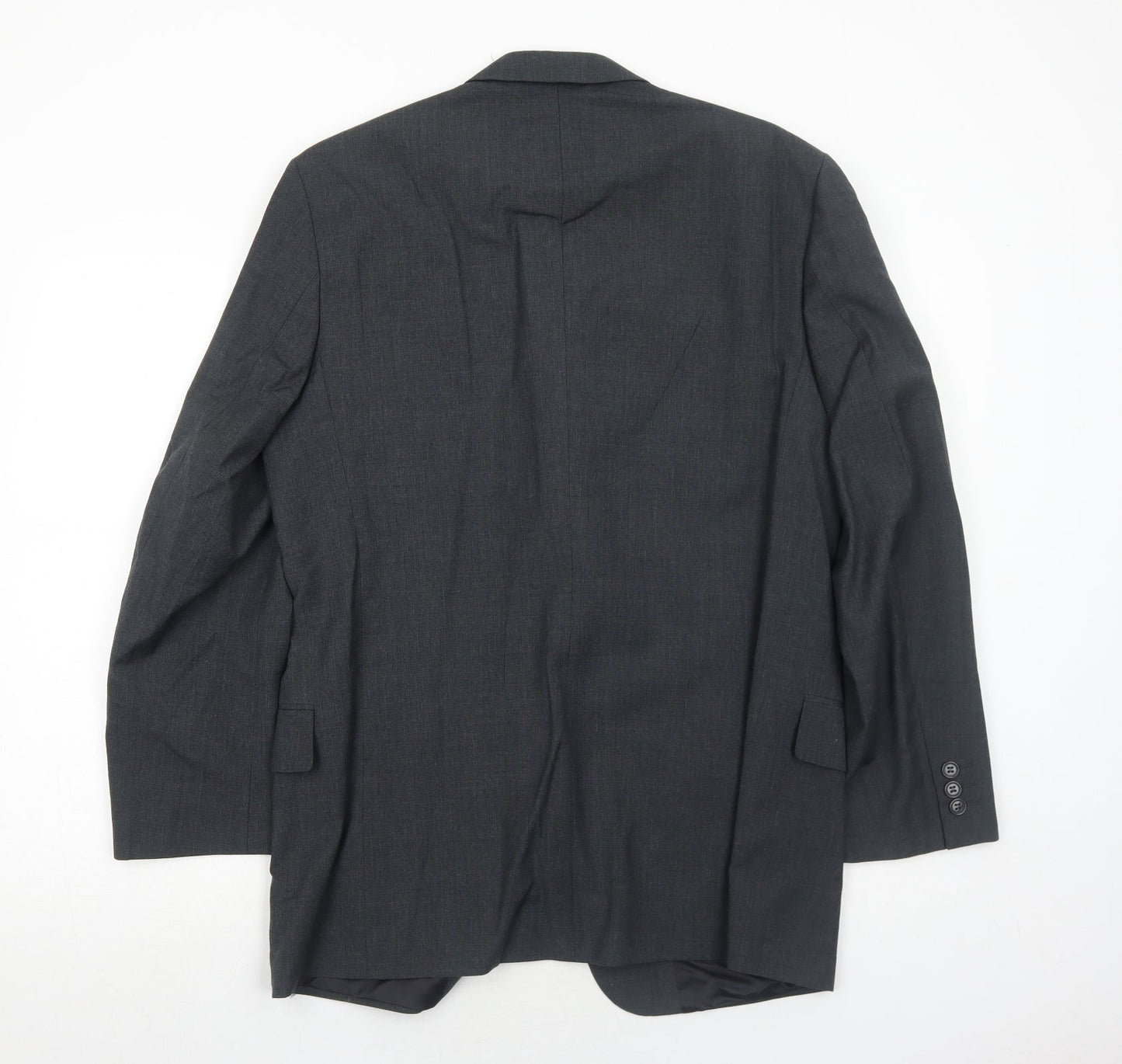 NEXT Mens Grey Wool Jacket Suit Jacket Size 38 Regular