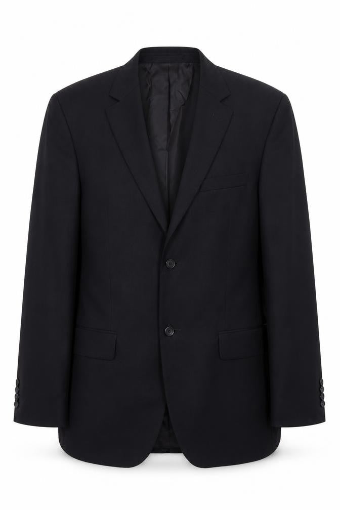 Pronto Uomo Mens Grey Wool Jacket Suit Jacket Size 38 Regular