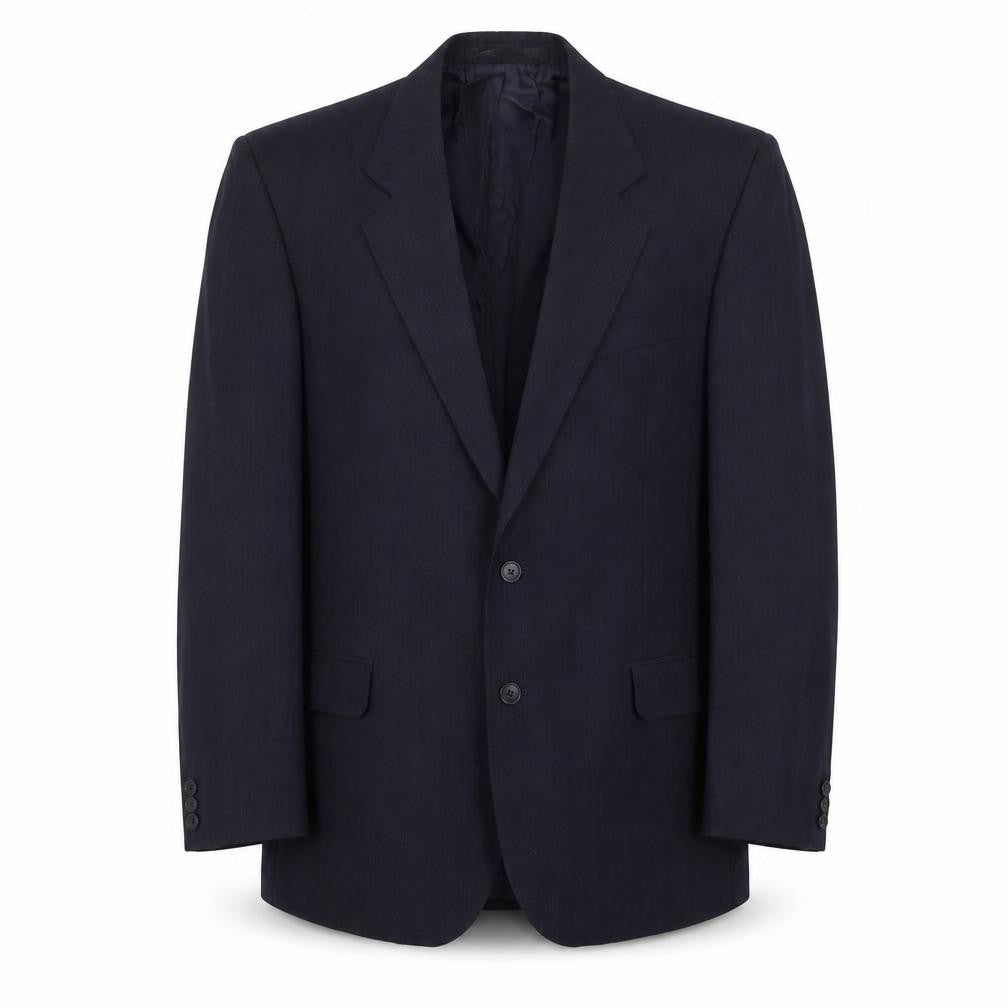 Marks & Spencer Mens Blue Polyester Jacket Suit Jacket Size 42 Regular