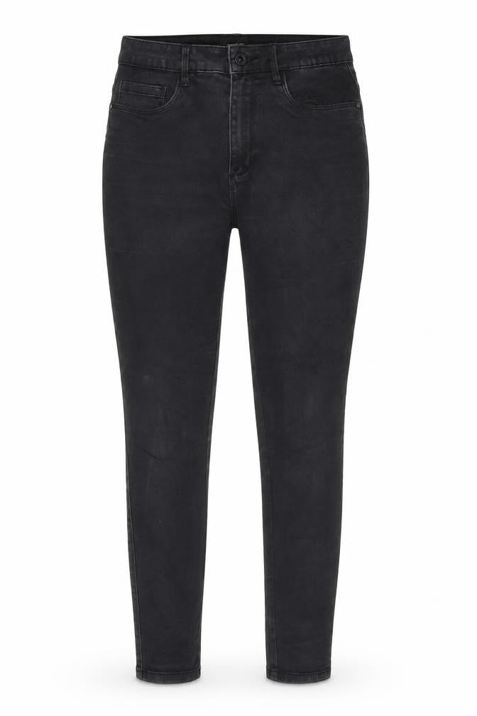 Only Womens Black Cotton Skinny Jeans Size M Regular Zip