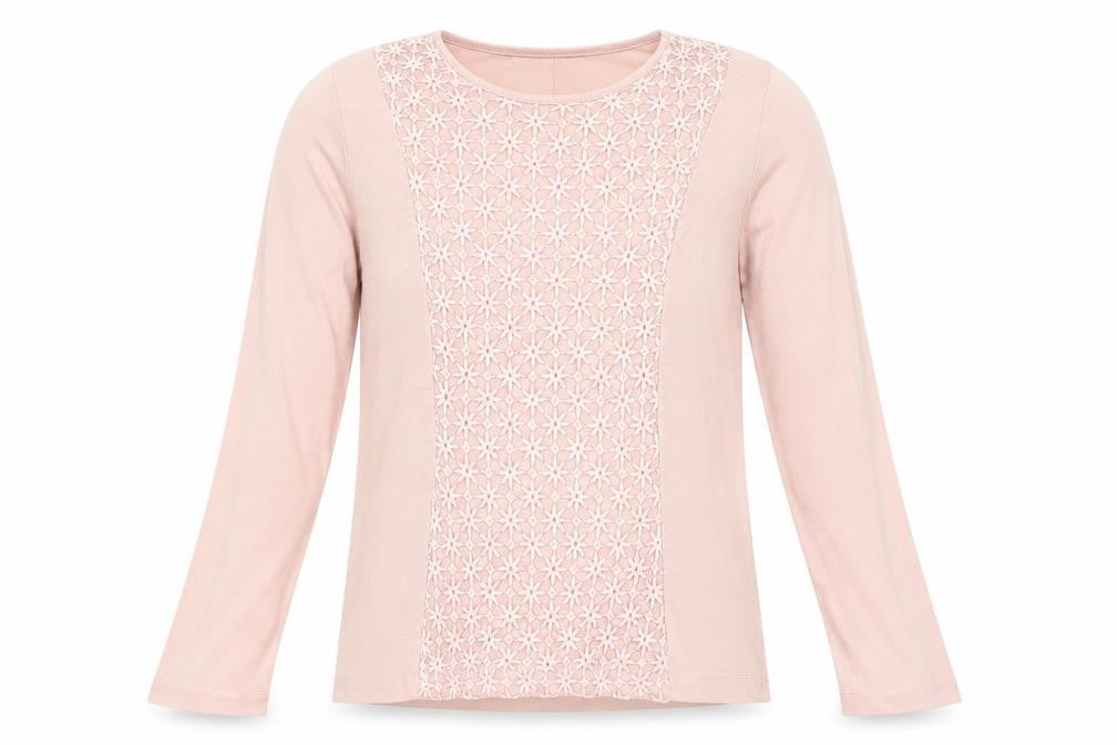 Zara Girls Pink Cotton Basic T-Shirt Size 8 Years Round Neck Pullover
