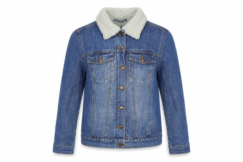 South Womens Blue Jacket Size 10 Button