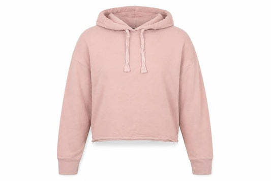 New Look Womens Pink Cotton Pullover Hoodie Size 10 Pullover