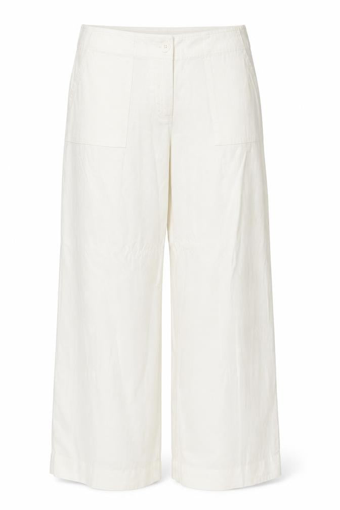 South Womens White Polyester Trousers Size 36 in Regular Zip