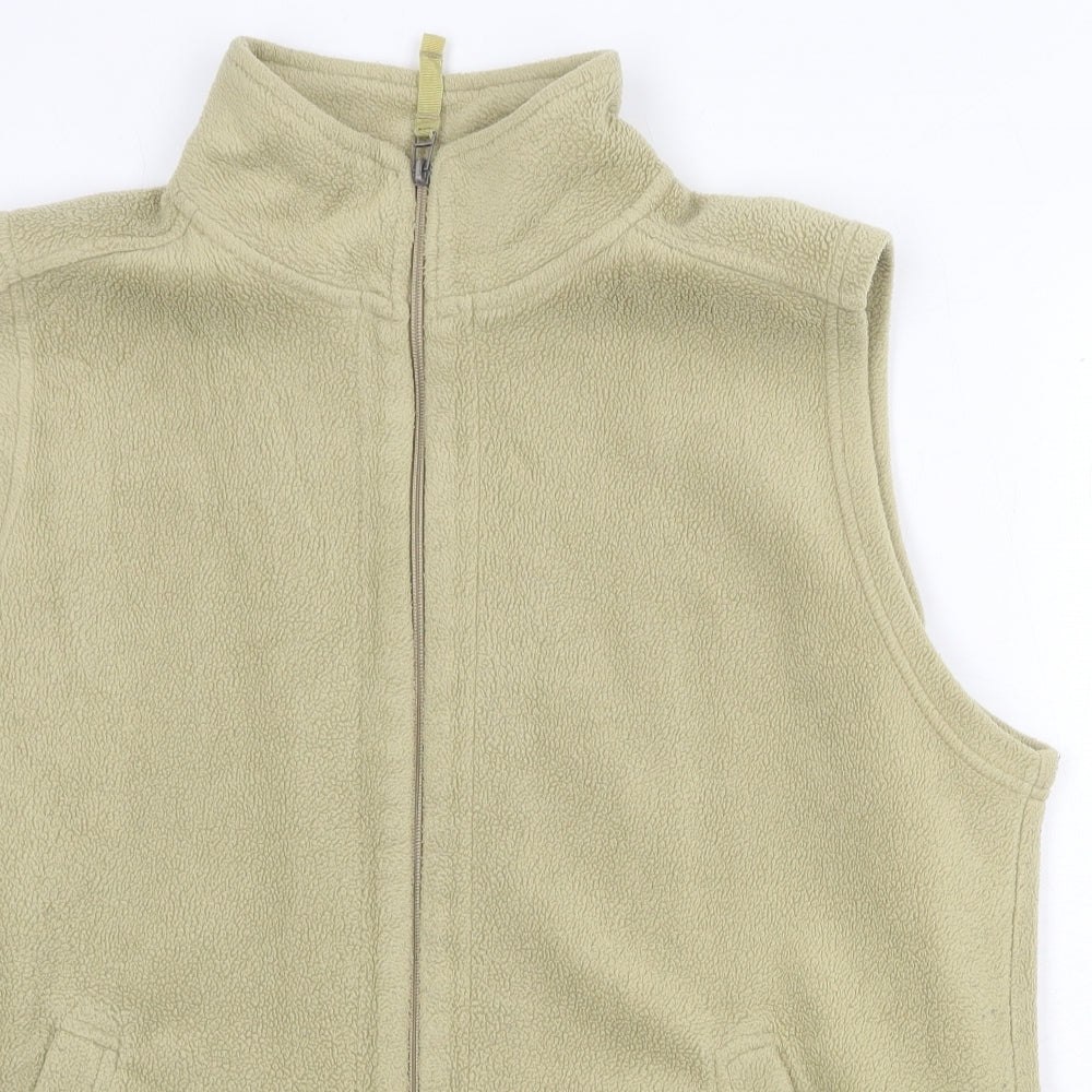 EWM Womens Green Gilet Jacket Size M Zip