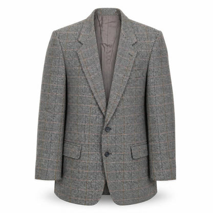 Berwin Mens Grey Wool Jacket Suit Jacket Size 42 Regular