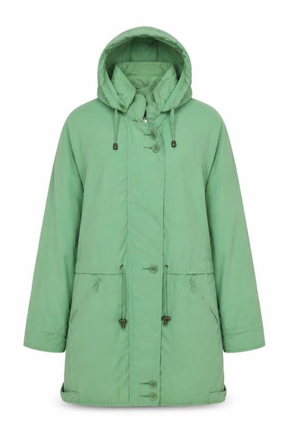 Klass Womens Green Jacket Size S Zip