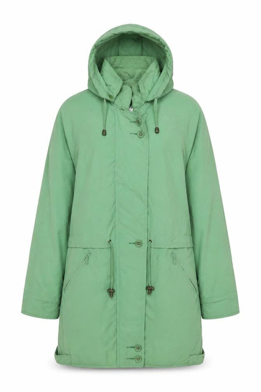 Klass Womens Green Jacket Size S Zip