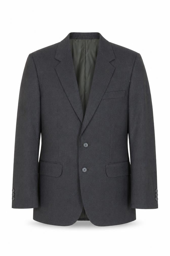 Dunn & Co Mens Grey Polyester Jacket Suit Jacket Size 36 Regular