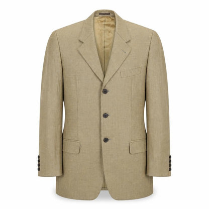 Nicholas Rowe Mens Brown Wool Jacket Suit Jacket Size 40 Regular