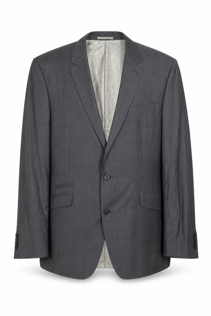 NEXT Mens Grey Wool Jacket Suit Jacket Size 44 Regular