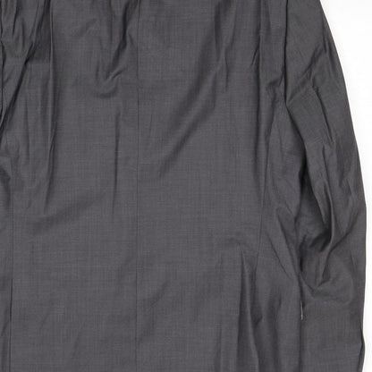 Next Mens Grey Wool Jacket Suit Jacket Size 44 Regular