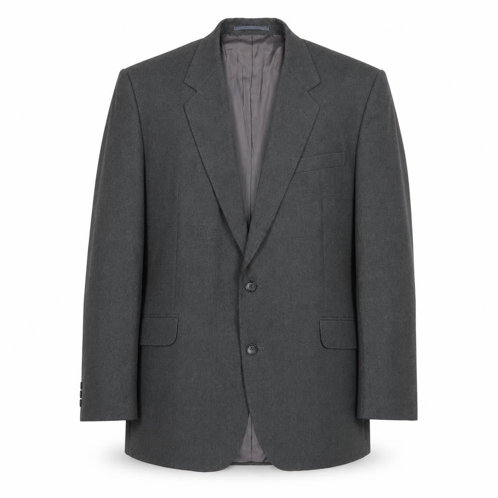 Warteks Mens Grey Polyester Jacket Suit Jacket Size 44 Regular