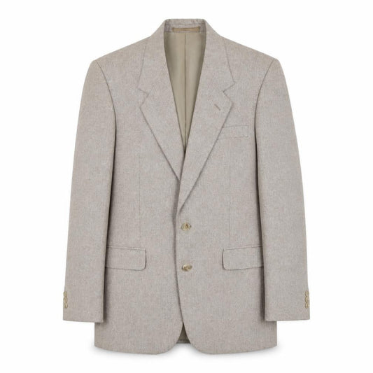 C&A Mens Beige Polyester Jacket Blazer Size S Regular