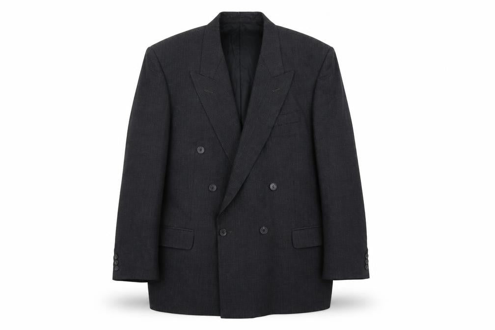 Marks & Spencer Mens Blue Polyester Jacket Suit Jacket Size L Regular