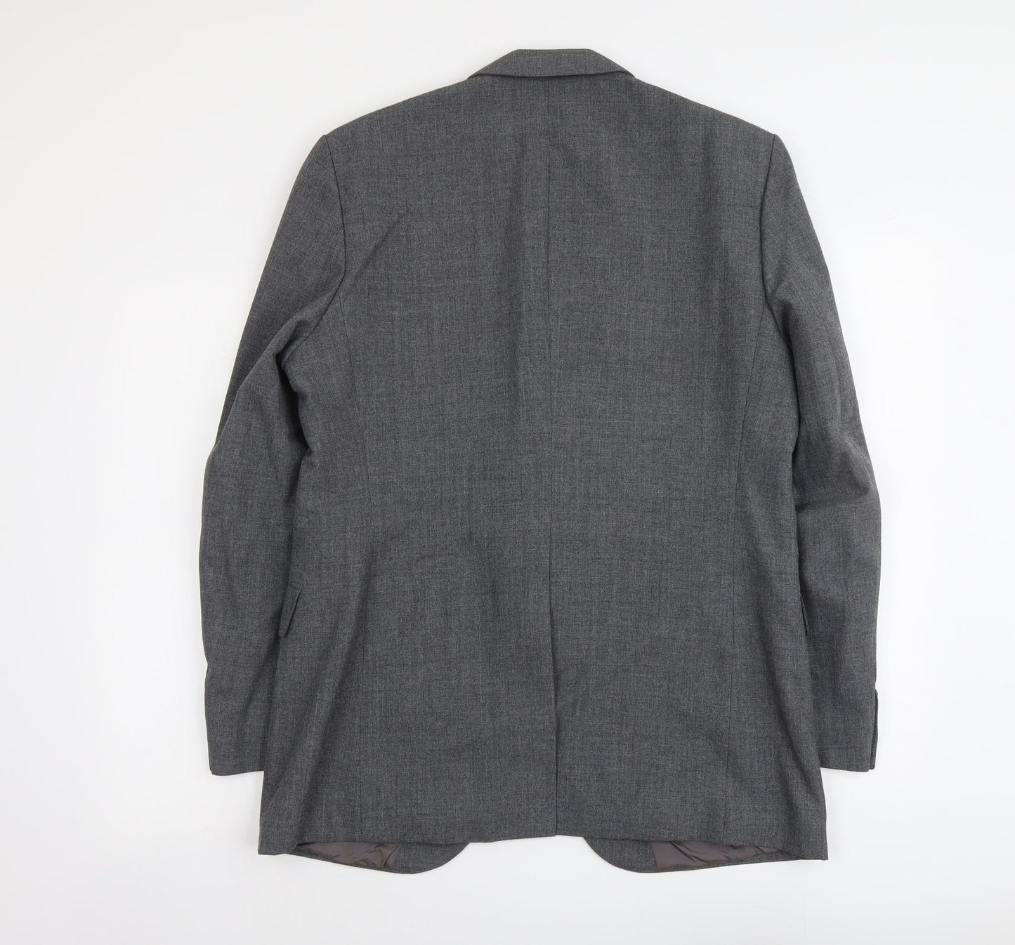 Marks and Spencer Mens Grey Polyester Jacket Suit Jacket Size M Regular