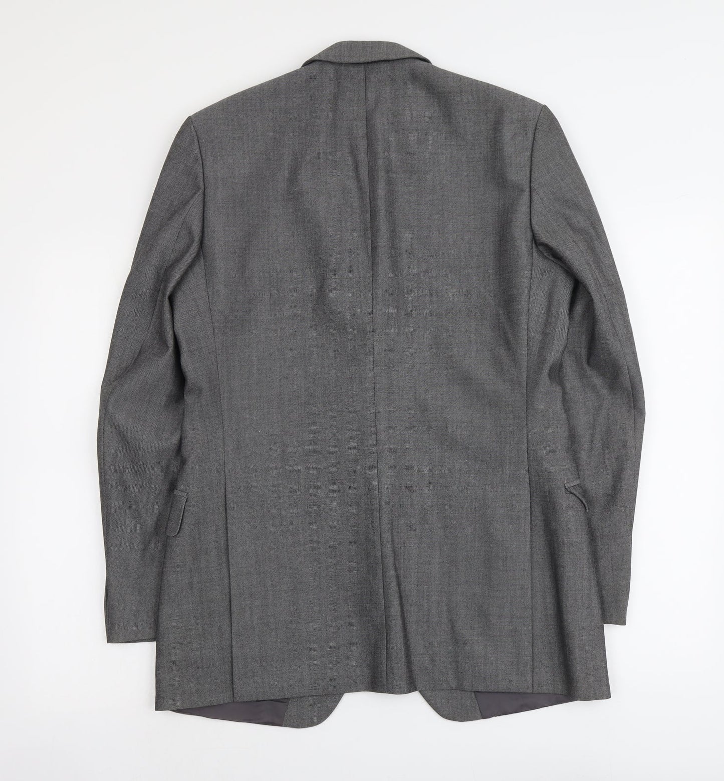 Marks and Spencer Mens Grey Polyester Jacket Suit Jacket Size M Regular