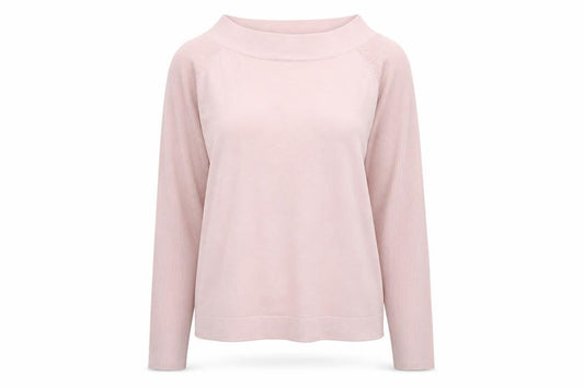 Kaliko Womens Pink Round Neck Viscose Pullover Jumper Size 14