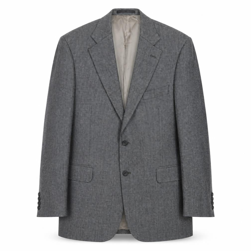 Marks & Spencer Mens Grey Wool Jacket Suit Jacket Size 42 Regular