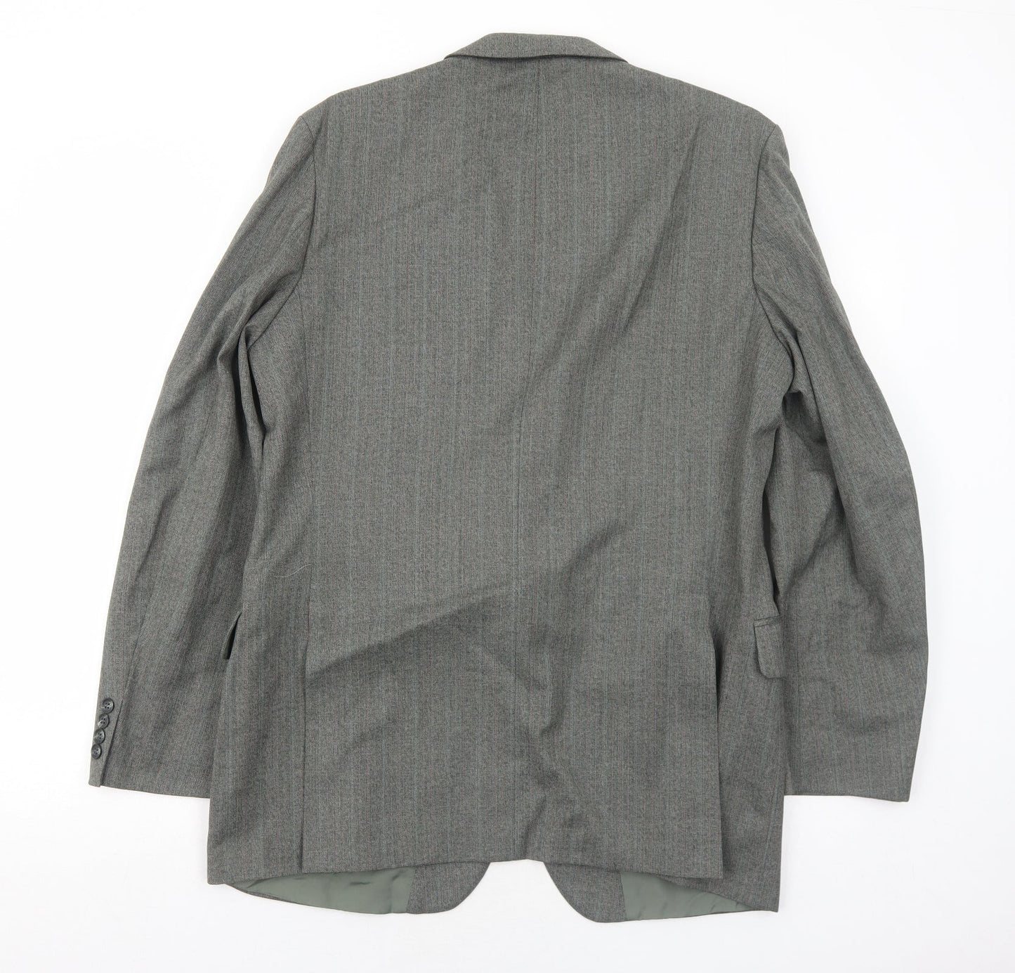 Marks and Spencer Mens Grey Wool Jacket Suit Jacket Size 42 Regular