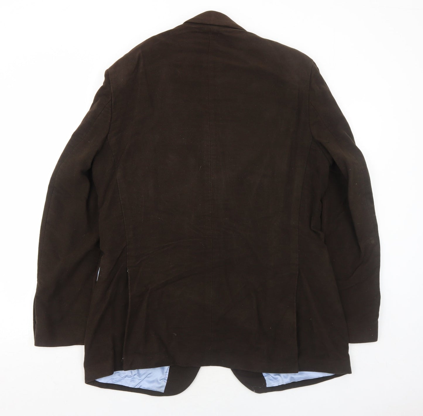 Sartorio Mens Brown Polyester Jacket Blazer Size 42 Regular
