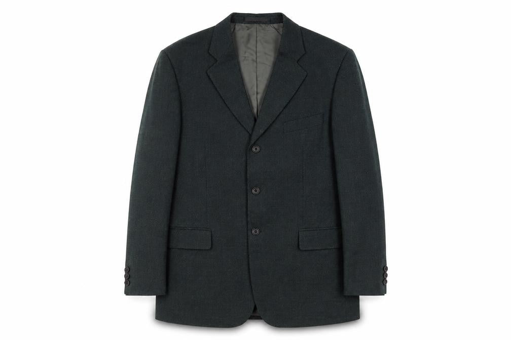 Marks & Spencer Mens Grey Wool Jacket Suit Jacket Size 42 Regular