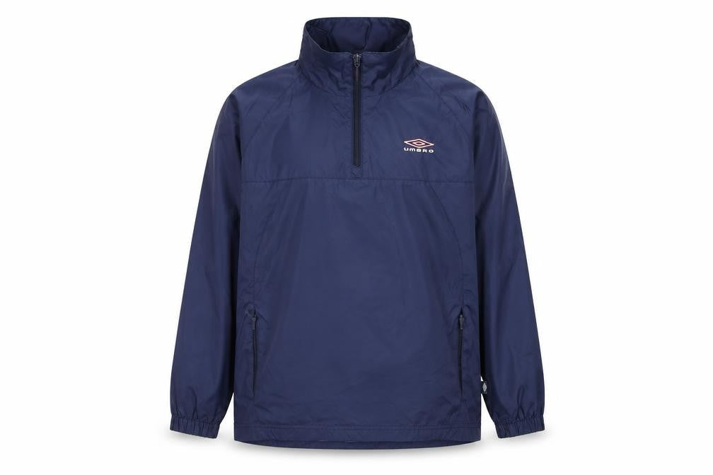 Umbro Boys Blue Anorak Jacket Size S Zip