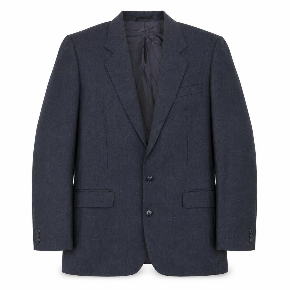 BHS Mens Blue Wool Jacket Suit Jacket Size 42 Regular
