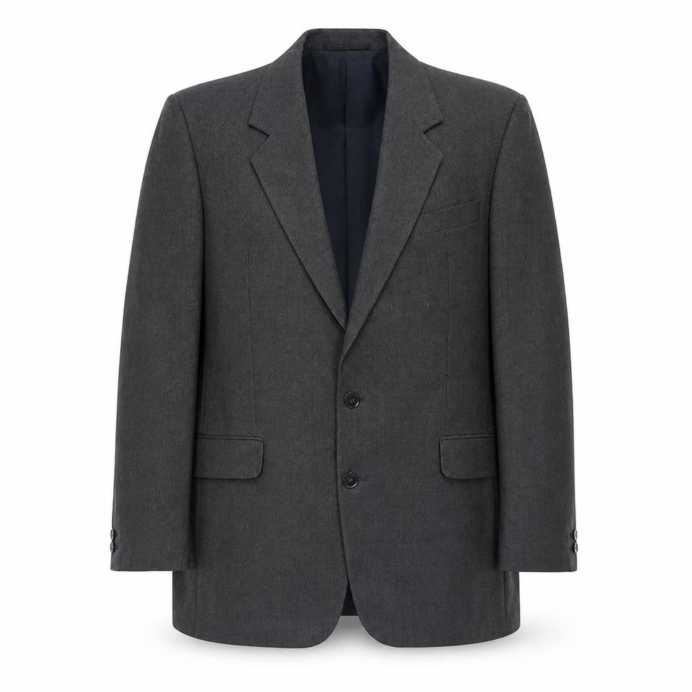 Hornes Mens Grey Wool Jacket Suit Jacket Size 40 Regular