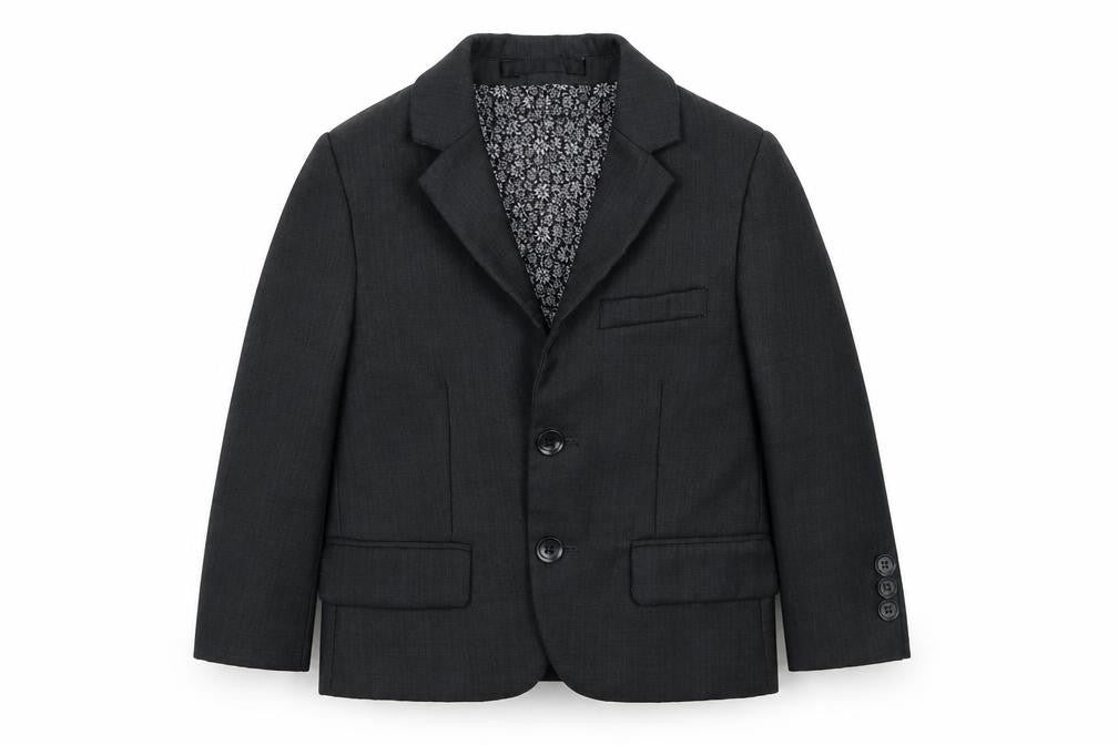 Cocktail Collection Boys Grey Jacket Blazer Size 3 Years Button