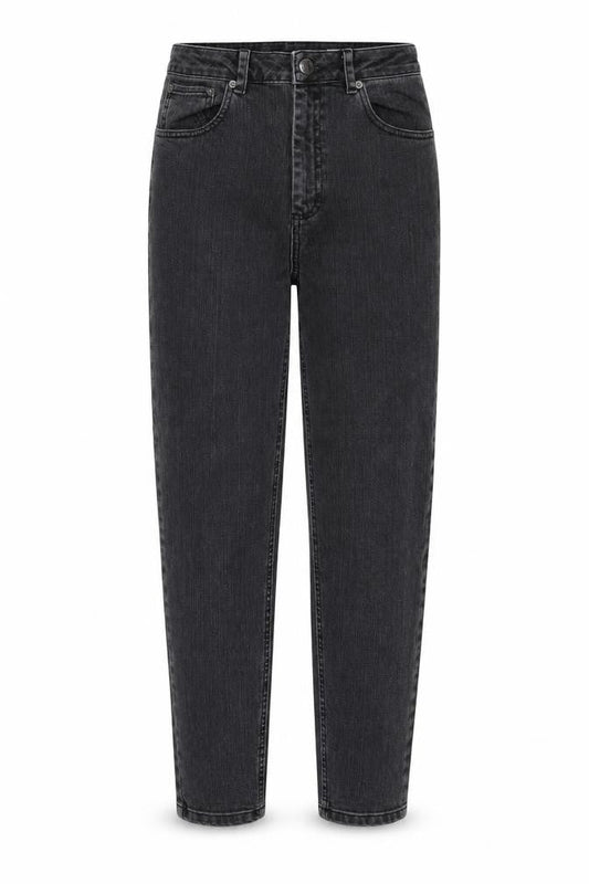 ASOS Womens Black Cotton Straight Jeans Size 28 in L32 in Regular Zip
