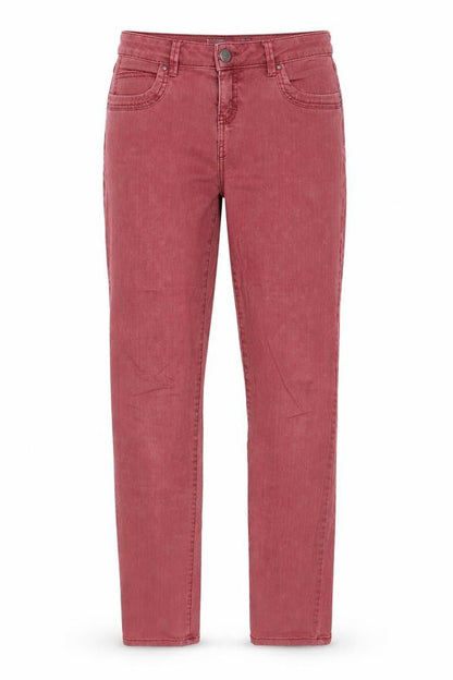 EDC Womens Pink Cotton Straight Jeans Size 12 Regular Zip