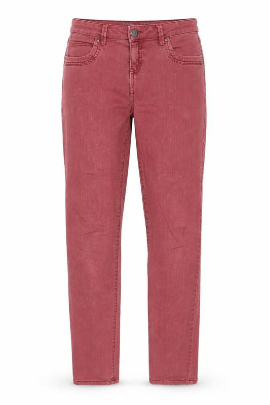 EDC Womens Pink Cotton Straight Jeans Size 12 Regular Zip