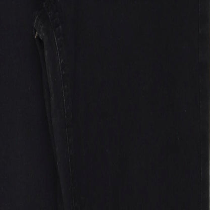 Marks & Spencer Womens Black Cotton Jegging Jeans Size 8 Regular