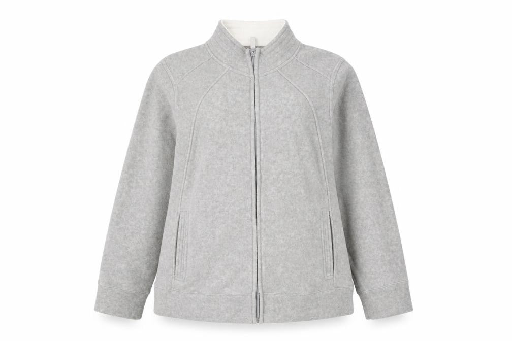 Bonmarché Womens Grey Jacket Size L Zip