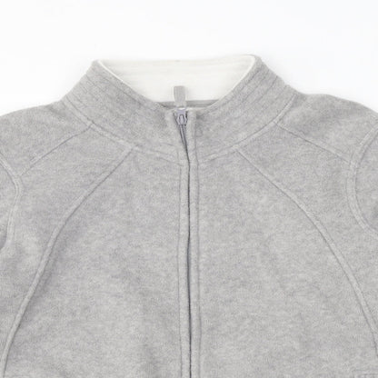 Bonmarché Womens Grey Jacket Size L Zip