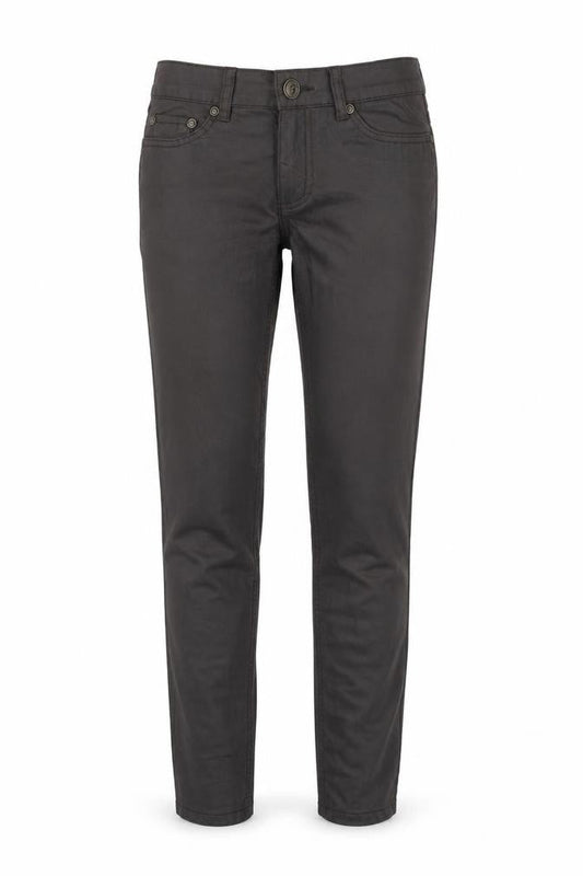 AJC Womens Black Polyester Straight Jeans Size 10 L29 in Regular Zip