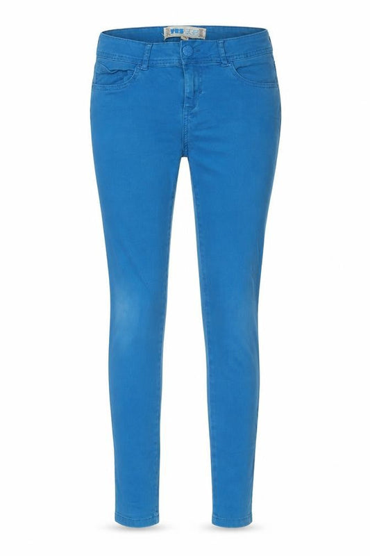 Yes Yes Womens Blue Cotton Skinny Jeans Size 10 Regular Zip