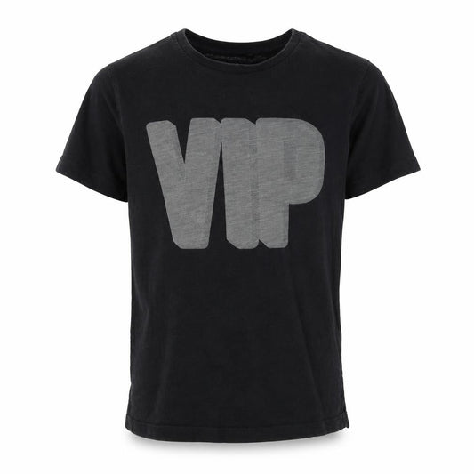 Next Boys Black 100% Cotton Basic T-Shirt Size 7 Years Round Neck Pullover - VIP