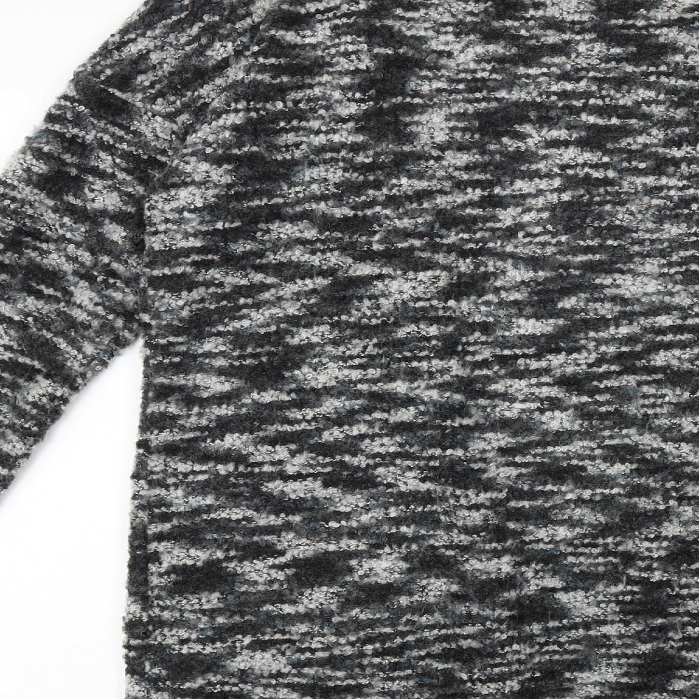 VERO MODA Womens Black V-Neck Acrylic Cardigan Jumper Size M