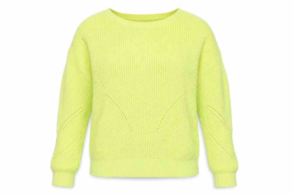 NEXT Womens Green Round Neck Acrylic Pullover Jumper Size S