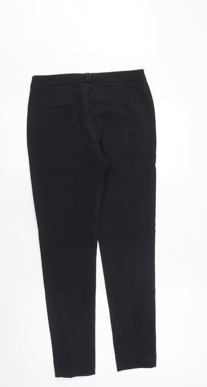 Bearun Womens Black Polyester Chino Trousers Size S Regular Zip